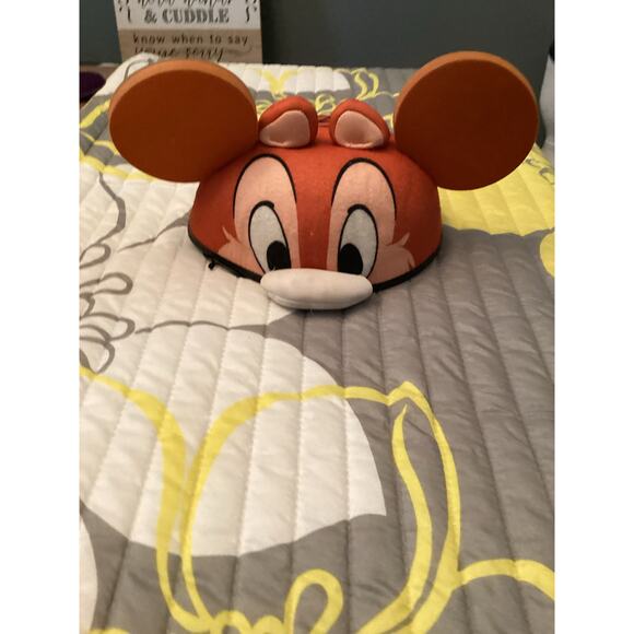 VINTAGE Disney Parks Chip n Dale Mickey Mouse Ears Cap - Picture 2 of 5